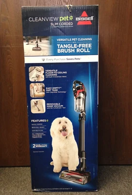 Bissell Cleanview Pet Slim Corded Tangle Free Brush Roll Vacuum - Image 1 of 4