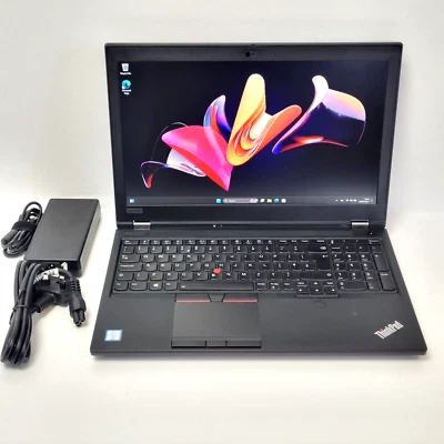 Lenovo ThinkPad P53, i7 9th Gen 32GB 512GB Quadro T1000 CAD Gaming 15.6" Laptop - Image 1 of 4
