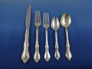 Rose Tiara by Gorham Sterling Silver Flatware Set Service 46 Pieces - Picture 1 of 8