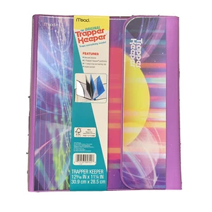 Mead The Original Trapper Keeper Binder Retro Portfolio Folder 2021 New - Picture 1 of 2