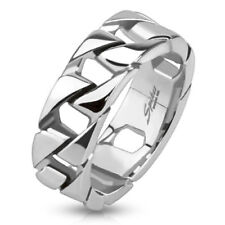 Cuban Link Chain Stainless Steel Finger Ring