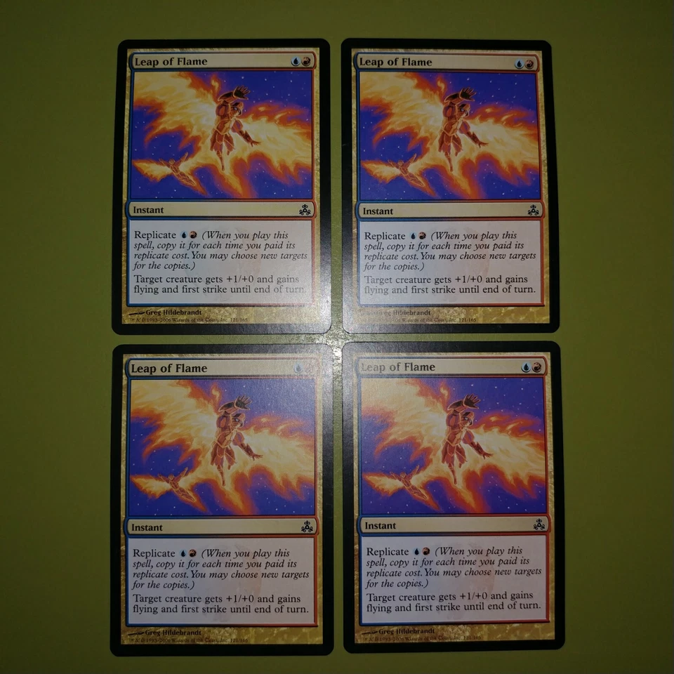 Leap of Flame x4 Guildpact 4x Playset Magic the Gathering MTG - Image 1 of 1