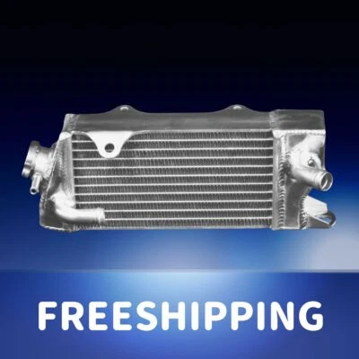 Radiador de aluminio Kangomoto fit Kawasaki KX80 KX85 KX100 2 filas 1998-2009 2003 Foto 1 de 4