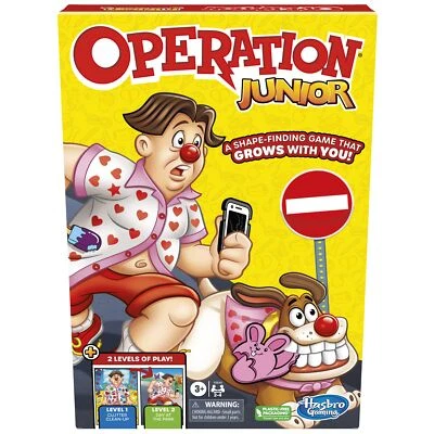 Hasbro Gaming Operation Junior Board Game DAMAGED BOX - Image 1 of 4
