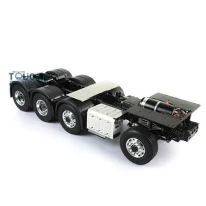 LESU 8*8 Metal Chassis for 1/14 RC Tractor Truck Model 3363 1851 W/Motor Servo - Picture 1 of 8