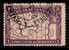 Wenezuela 1896 Mi. 52 Stemplowana 100% karta, 1 B
