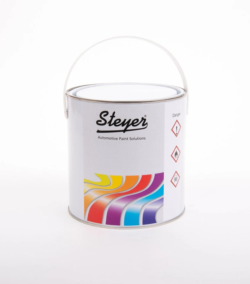 STEYER 2.5L Car Chassis Black Underbody Enamel Paint Tough Durable Brush-on Gloss Coat