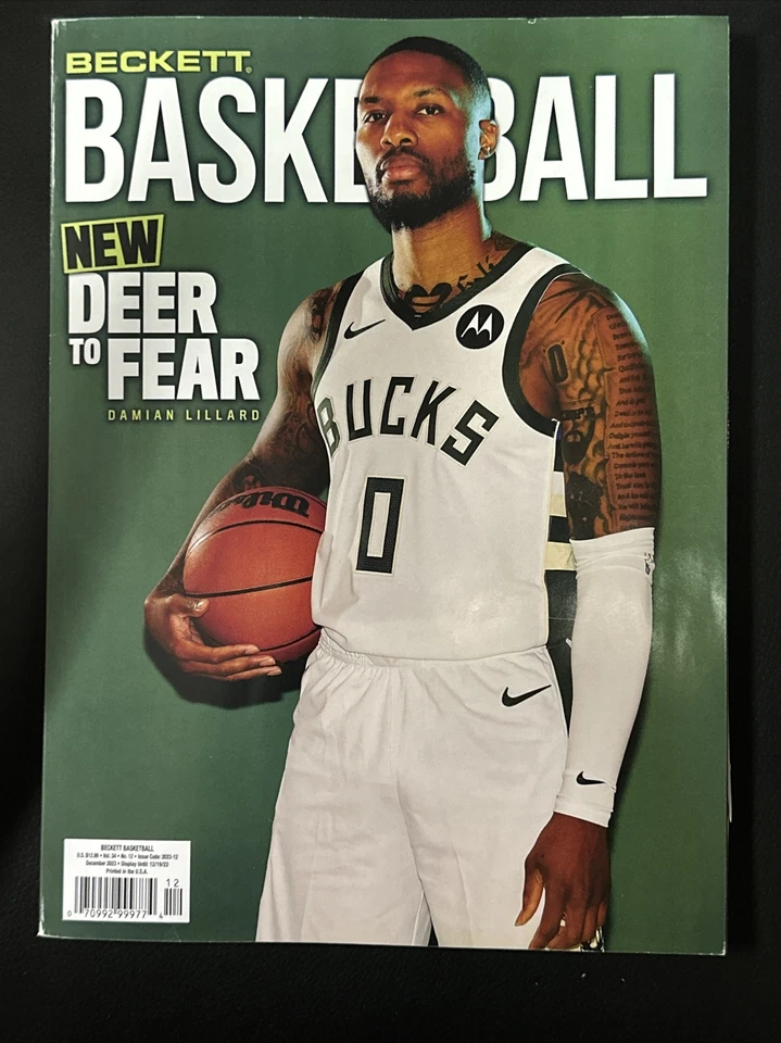 BECKETT BASKETBALL Magazine September 2025 Card Guide DYLAN HARPER Cover