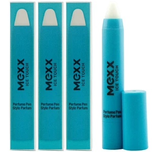Mexx Ice Touch Perfume Pen 3 X 3g - Perfect to Use for Travel Parchment Woman - Picture 1 of 3