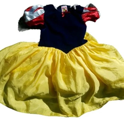 Vestido Disfraz Vintage Mickey Inc Walt Disney Blancanieves Niñas Talla 10/12 EE. UU.  Foto 1 de 4