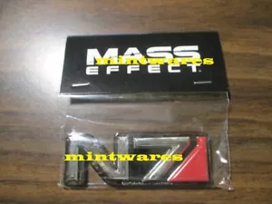 Mass Effect 3D N7 Car EV Luxury SUV Truck Van Wagon Emblem NEW - Picture 1 of 2