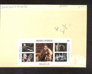 Sweden, Postage Stamp, #1473 MNH, 1983 Music - Picture 1 of 1
