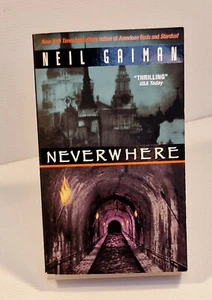 Neverwhere by Neil Gaiman (2001) London Below #1 Fantasy Paperback - Picture 1 of 8