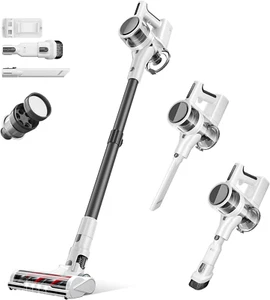 Vacuum Cleaners for Home, 80,000PRM Powerful Motor Cordless Vacuum with Removabl - Picture 1 of 7