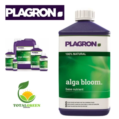 Fertilizzante liquido Plagron alga bloom concime minerale organico per fioritura