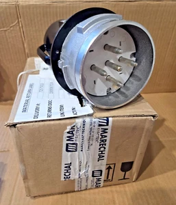 Marechal 200A DX2 REV B Industrial Decontactor-Male Inlet Plug 267105P419S86 - Picture 1 of 12