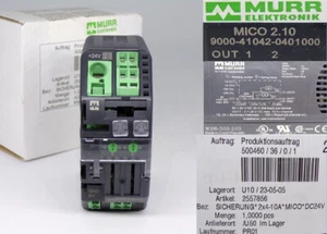 Murr Elektronik MICO 2.10 Lastkreisüberwachung  Netzgerät OVP  10-1 #6409 - Bild 1 von 1