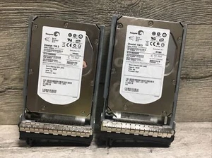 Lot 2 Seagate ST3146855SS 9Z2066-054 146GB SAS 3Gbps 3.5" HDD L32 - Afbeelding 1 van 6