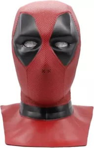 2024 Deadpool Latex Mask - Superhero Cosplay & Halloween Accessory - Picture 1 of 4