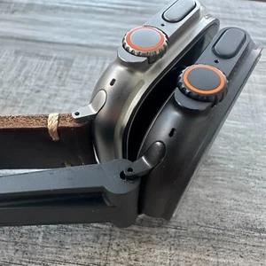 Adaptadores de barra de resorte de correa para Apple Watch ULTRA 49 mm conector de metal fijación de lengüetas - Imagen 1 de 11