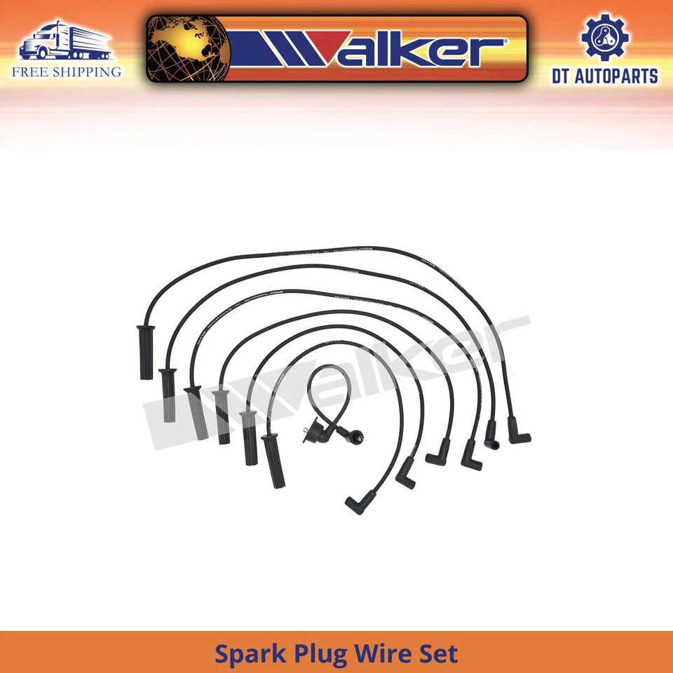 Para 2000-2005 Chevrolet Impala 3.4L V6 conjunto de fios vela de ignição Walker 2001 2002 - Imagem 1 de 1