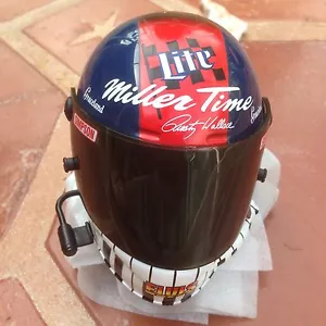 RUSTY WALLACE ACTION RCCA 1/3 SCALE ELVIS DIE CAST HELMET & DOME ORIGINAL BOX - Picture 1 of 10