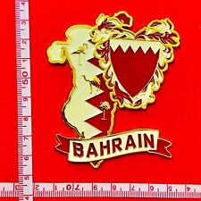 BAHRAIN /  METAL MAP   /   SOUVENIR   FRIDGE  MAGNET