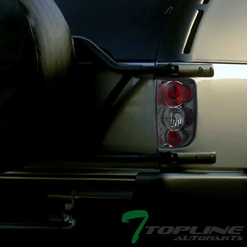 Topline For 1995-2004 Chevy Blazer/GMC Jimmy Smoke Housing Altezza Tail Lights - Image 1 of 2