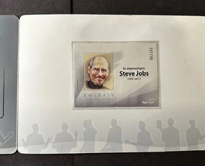 HUNGARY 2011 STEVE JOBS FOLDER #'D SHEET IN FOLDER -S16247-1 - Picture 1 of 2