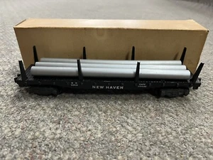 + American Flyer S Gauge 24516 New Haven Pipe Car w/ Box - Picture 1 of 13