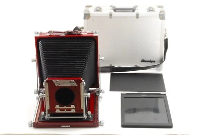 Red Wood "Top MINT" Tachihara HOPE Fiel Stand 8x10 Large Format Film Camera JP - Image 1 of 4