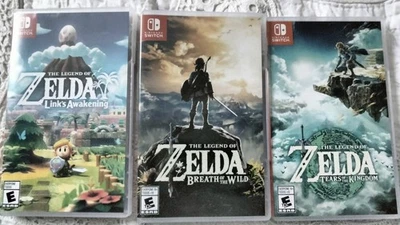 The Legend Of Zelda Trilogy para Nintendo Switch - Lágrimas, Respiración, Despertar LEER Foto 1 de 4