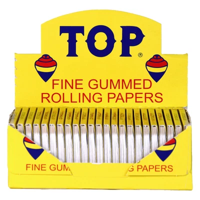 Top Rolling Papers Fine Gummed Cigarette Papers (Full Display Box - 24 Booklets) - Image 1 of 4