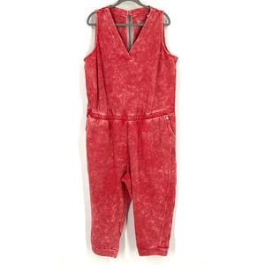 Mono Jogger Livi Lane Bryant Rosa Coral Ácido Lavado Sin Mangas Talla 22/24 - Imagen 1 de 8