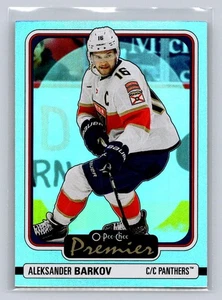 2024-25 O-Pee-Chee #P-22 Aleksander Barkov O-Pee-Chee Premier-Florida Panthers - Picture 1 of 2
