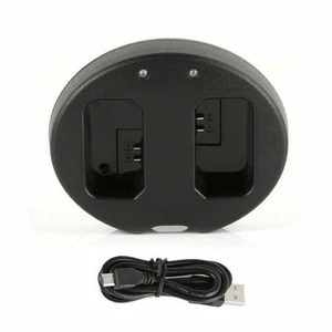 Dual Channel Battery Charger For SONY NP-FW50 NEX 7 5 5T 5N 3 A5000 A6300 J - Picture 1 of 11