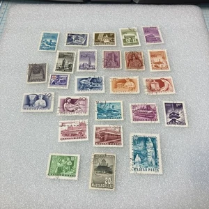 25 USED Mixed Magyar/Hungary Stamps, 1940's-1970's- NICE- Jobs/Transport...DEAL! - Picture 1 of 17
