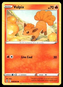 SWSH08: Fusion Strike #028/264 Vulpix (28) - Picture 1 of 2