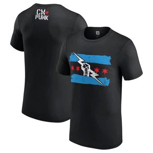 CM Punk Men's T-Shirt WWE Return Of CM Punk Graphic Top - New - Picture 1 of 3