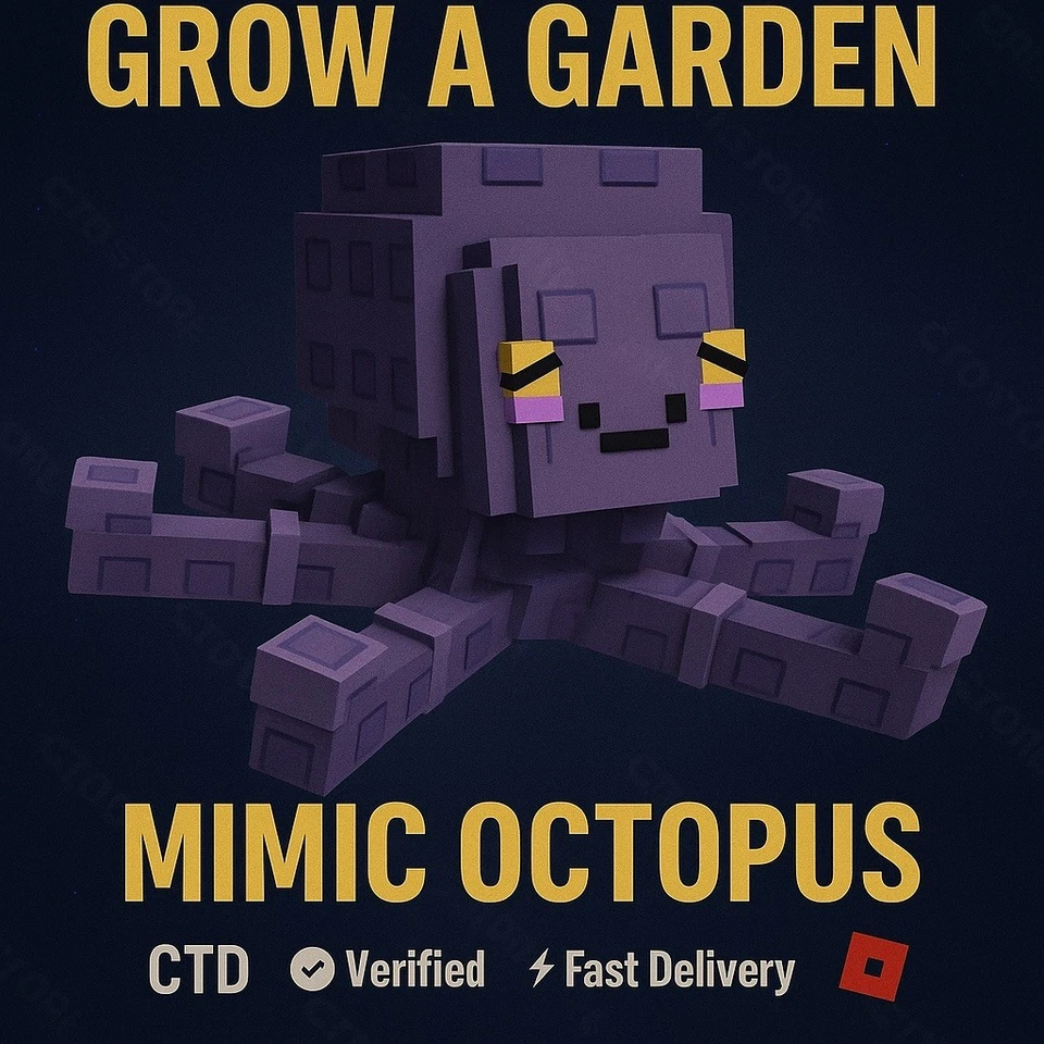 ✅ Mimic Octopus | 🔥Grow A Garden🔥 |🛒Cheap & Quick Delivery✅