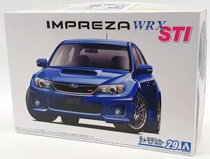 Aoshima 1/24 Scale Model Car Kit 58343 - Subaru Impreza WRX STI - Picture 1 of 5