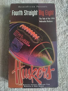 VHS! - FOURTH STRAIGHT BIG EIGHT - The Tale of the 1994 Nebraska Cornhuskers - Foto 1 di 3
