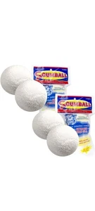 Scumball Surface Oil Absorber Removes Scum Oils from Pool Spa 4 pk Floating Ball - Picture 1 of 1