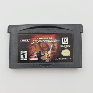 Star Wars Jedi Power Battles THQ Nintendo Game Boy Advance GBA Cartridge 2001 - Picture 1 of 3
