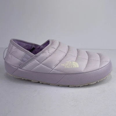 North Face THERMOBALL Traction Mules V Lavender Fog NF0A3V1H 8A9 Womens Sz 9 NEW - Image 1 of 4