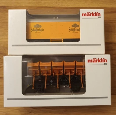 Märklin 48168 Insider Jahreswagen 2018 und 44193 Bierwagen, Set 2 Stück - Bild 1 von 4