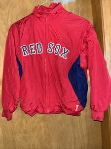 MAJESTIC ATHLETIC THERMA BASE BOSTON RED SOX MYOUTH GIACCA A ZAMPA INTERA (B65) - Foto 1 di 8