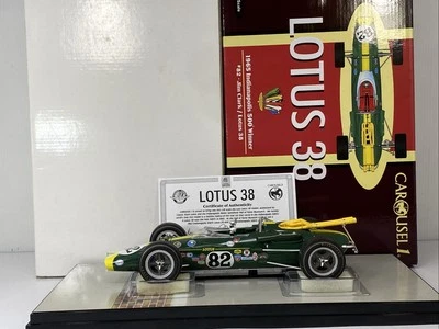 1/18 Карусель 1 1965 Lotus 38 Indy 500 Win Jim Clark 5201 РЕДКАЯ - Изображение 1 из 4