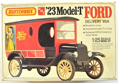 1979 FACTORY SEALED PARTS MATCHBOX PK-4618 1:25 '23 MODEL-T FORD DELIVERY VAN - Image 1 of 4