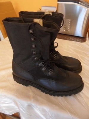 Bundesheer Steinkogler Segeltuchschuh Größe 43 schwarz gebraucht Heereseigentum - Bild 1 von 4